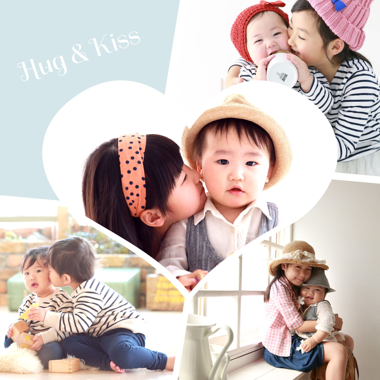 赤ちゃんも一緒に 子供写真館で兄弟写真 ライフスタジオ草加 甲斐あや子 子供から家族まで自然でおしゃれに残す人生の写真館 ライフスタジオ
