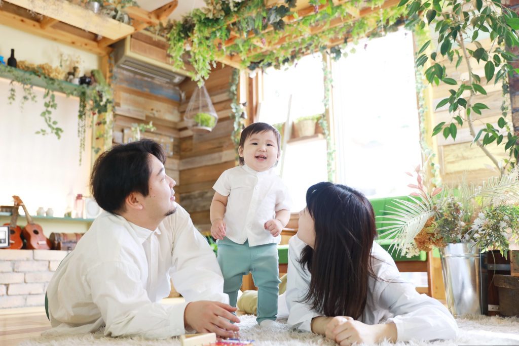 ライフスタジオふじみ野店の家族写真（ファミリーフォト）