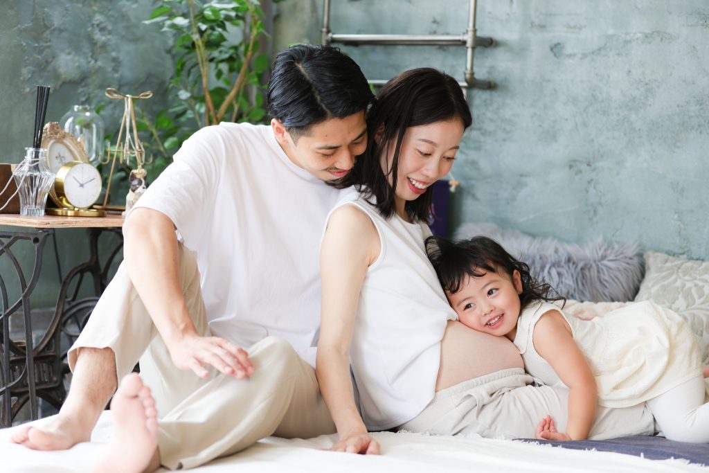 フォトスタジオ家族写真