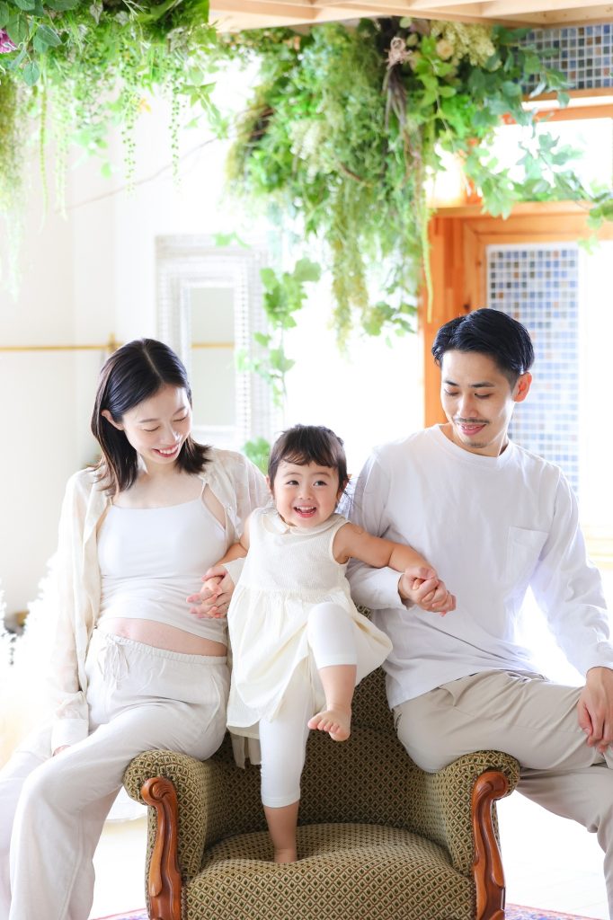 フォトスタジオ家族写真