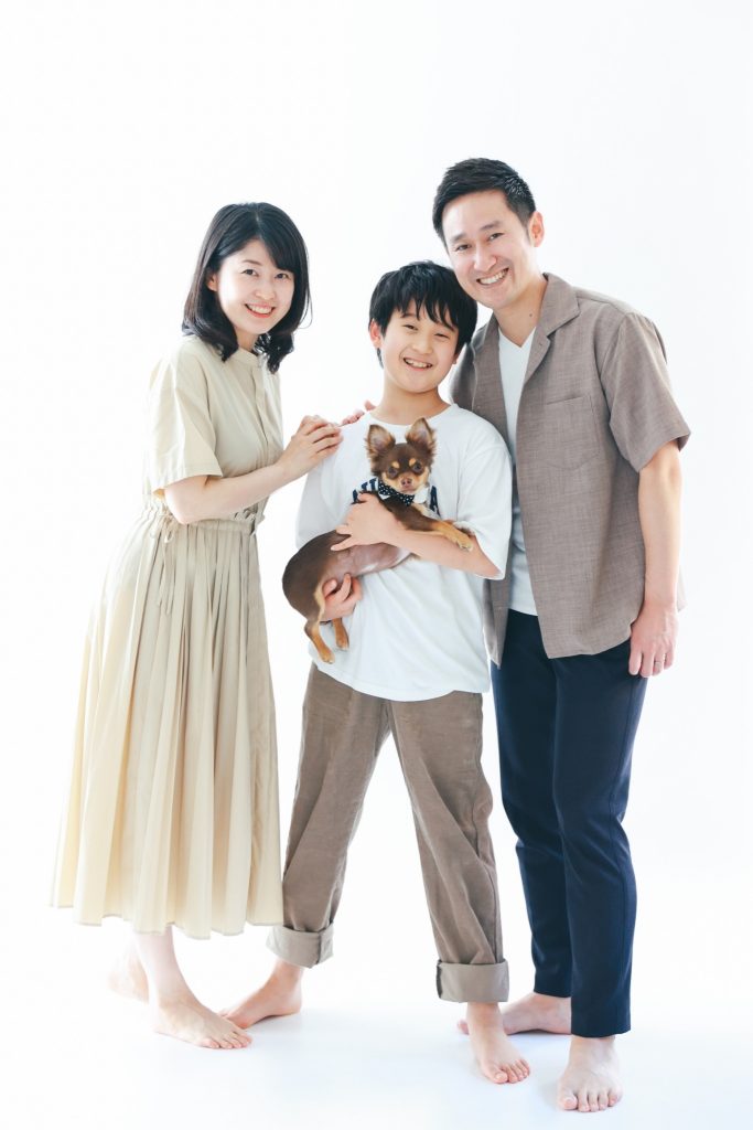 名古屋ペット家族写真