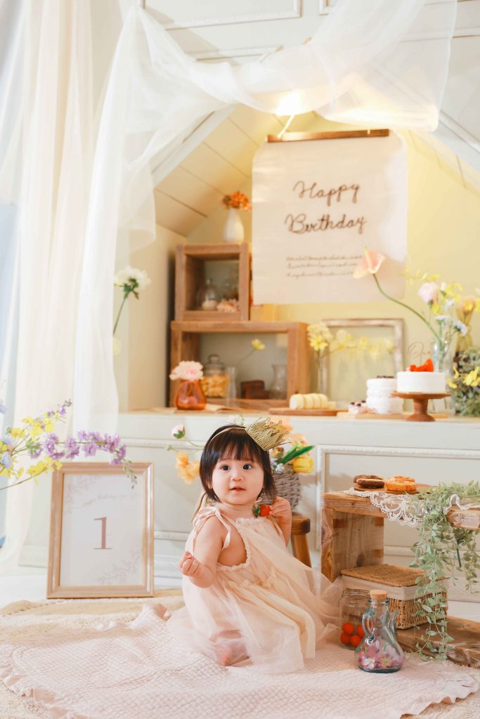 名古屋おしゃれフォトスタジオバースデーフォト