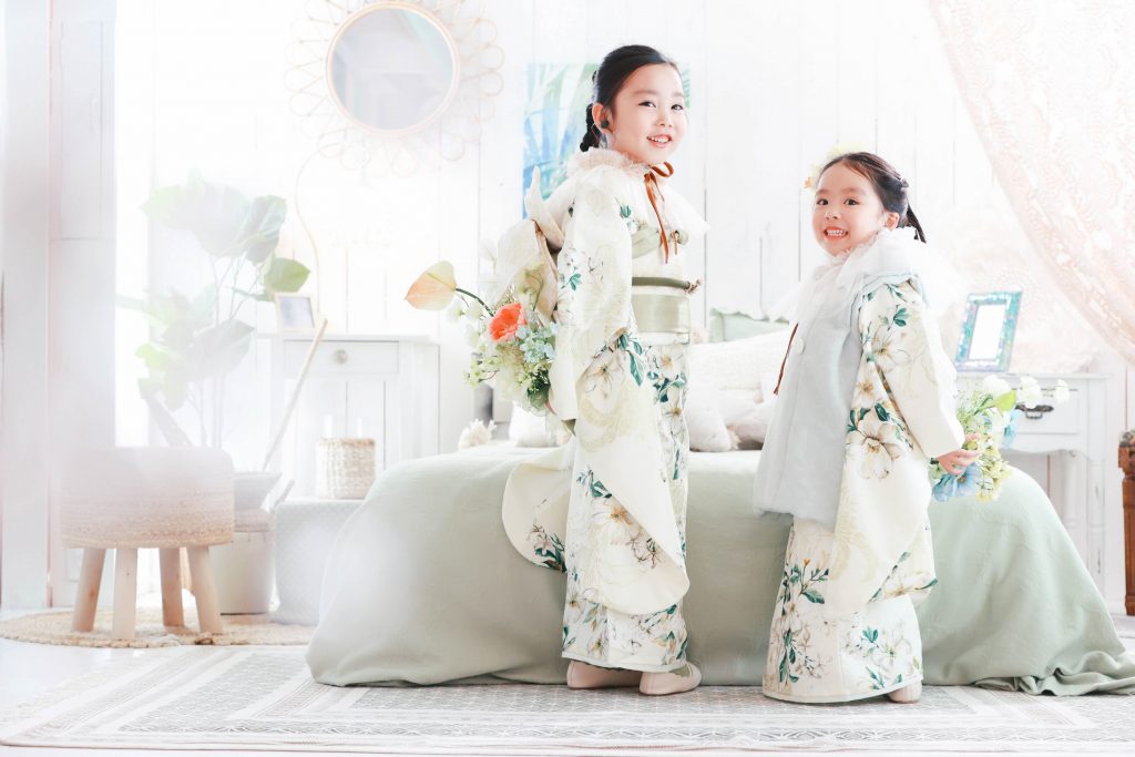 愛知名古屋フォトスタジオ七五三姉妹写真