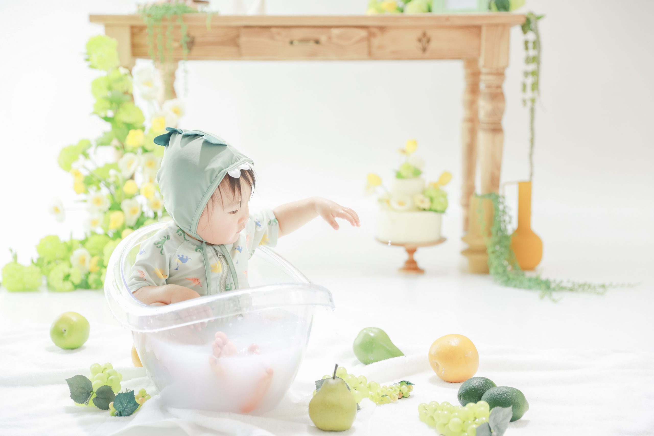 ミルクバスフォト　赤ちゃん