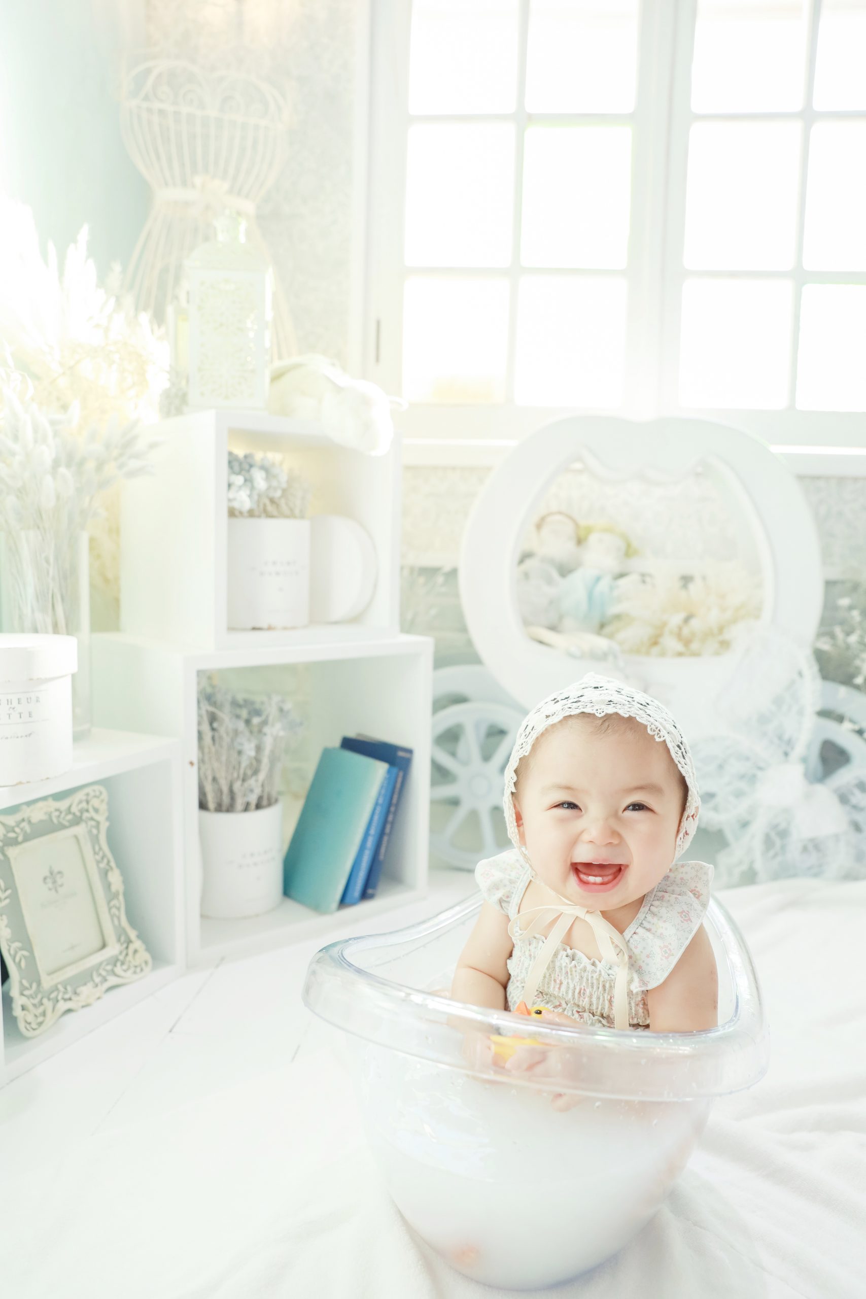 ミルクバスフォト　赤ちゃん