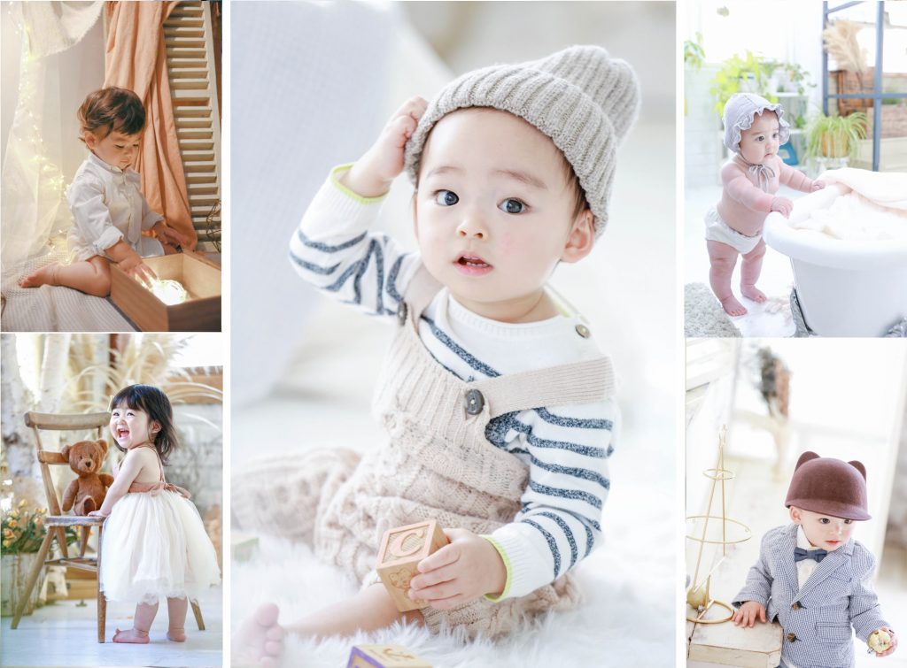 人気横浜フォトスタジオの赤ちゃん写真