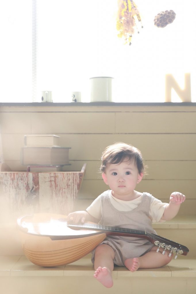 横浜フォトスタジオのおしゃれな赤ちゃん写真