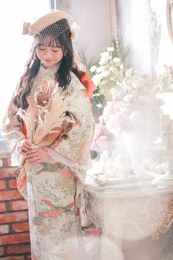 横浜フォトスタジオハーフ成人式写真