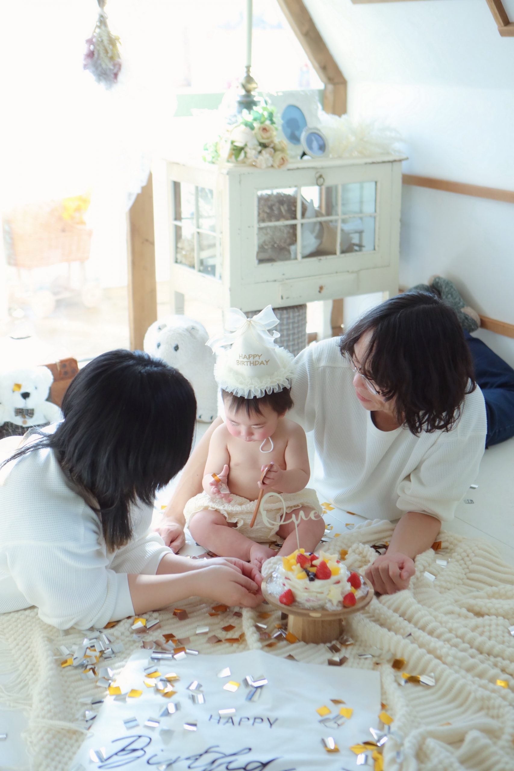 茨城県つくば市フォトスタジオ赤ちゃん写真
