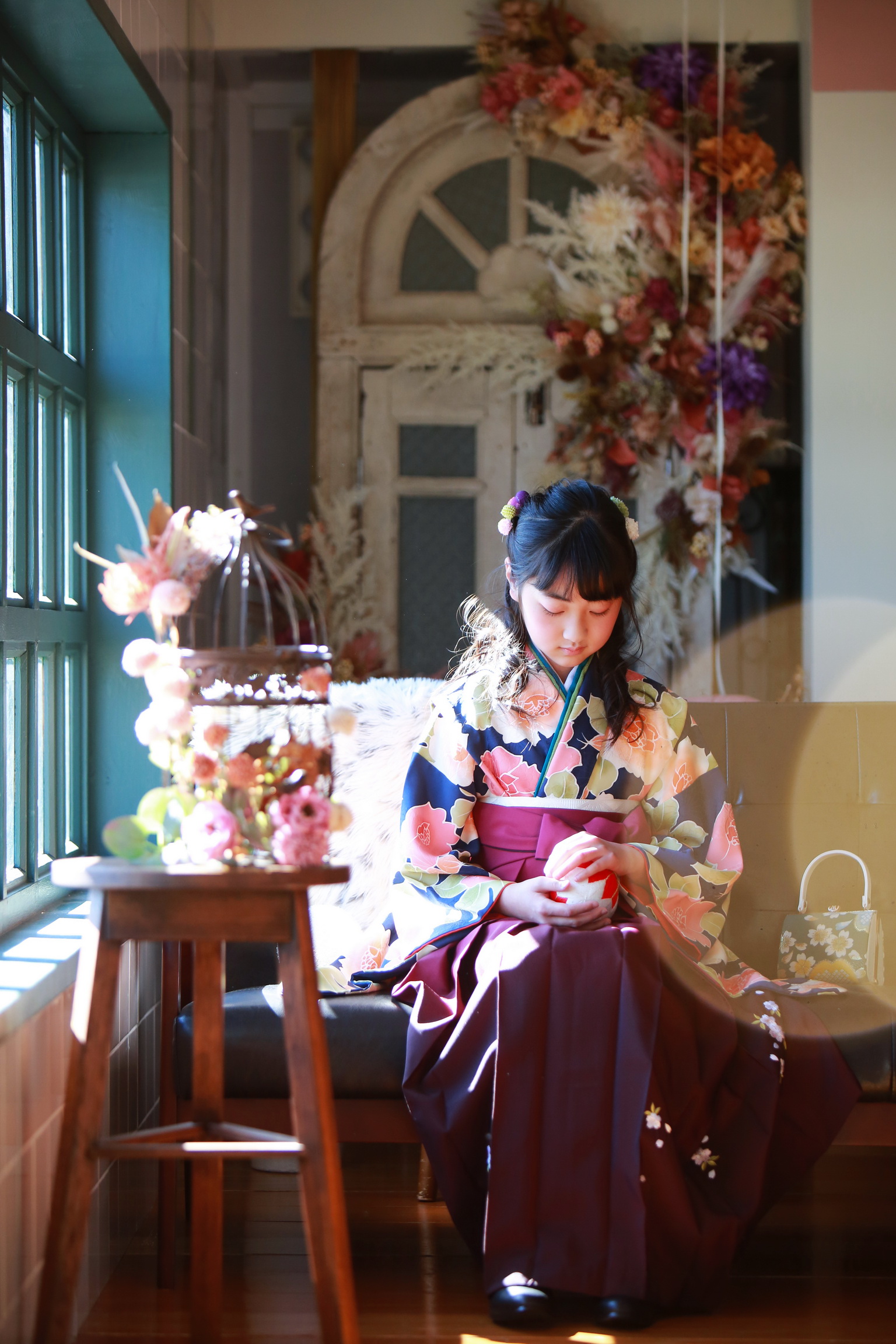 茨城フォトスタジオハーフ成人式写真
