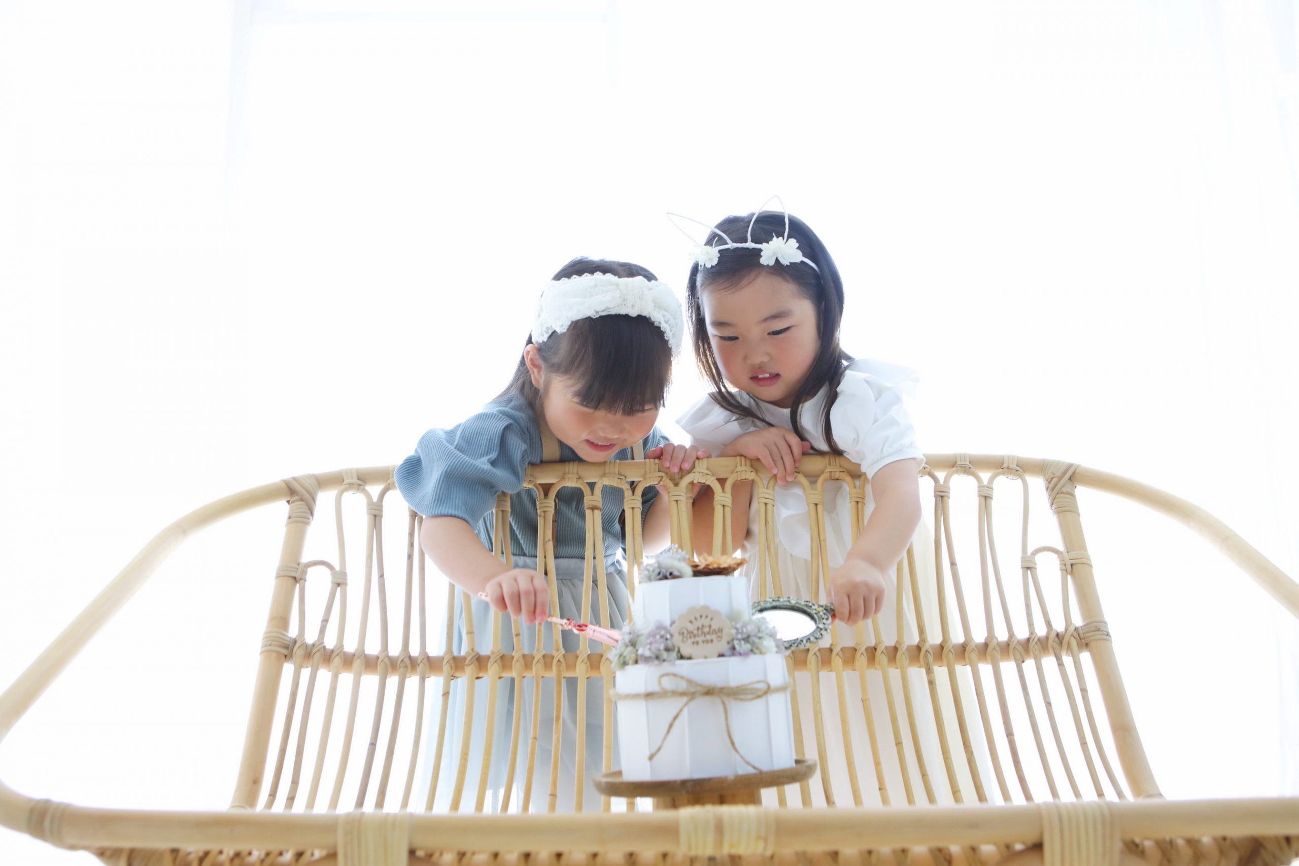 茨城県つくば市フォトスタジオ姉妹写真