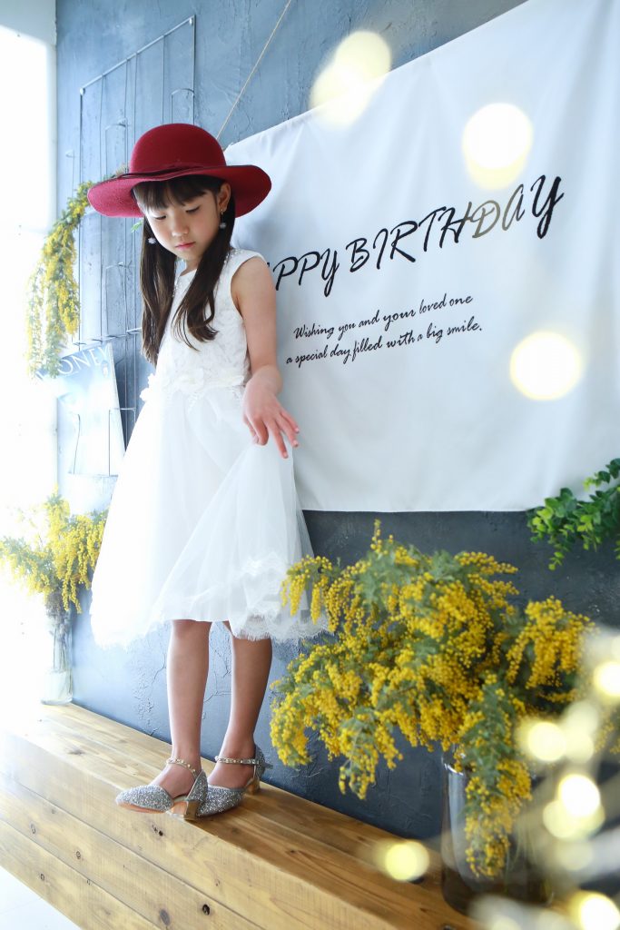 茨城フォトスタジオ誕生日記念写真