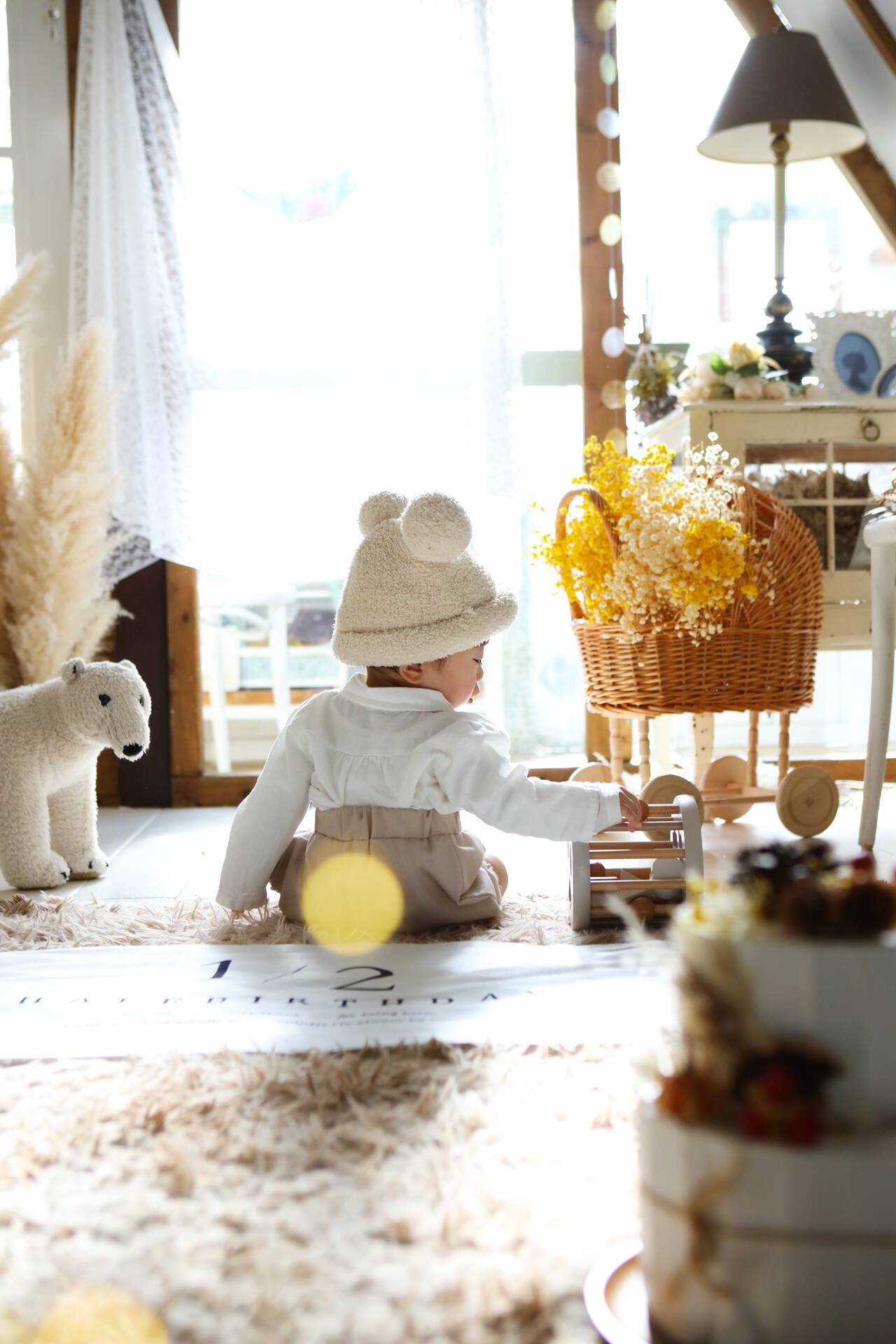 茨城県つくば市フォトスタジオ赤ちゃん写真