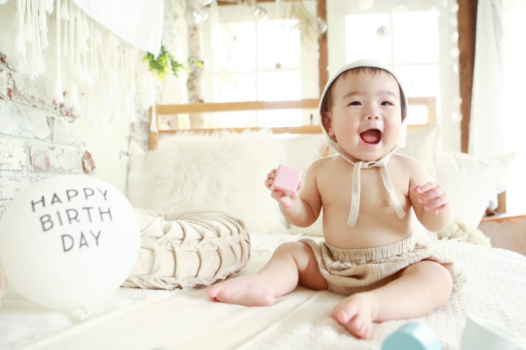 茨城県つくば市フォトスタジオ赤ちゃん写真