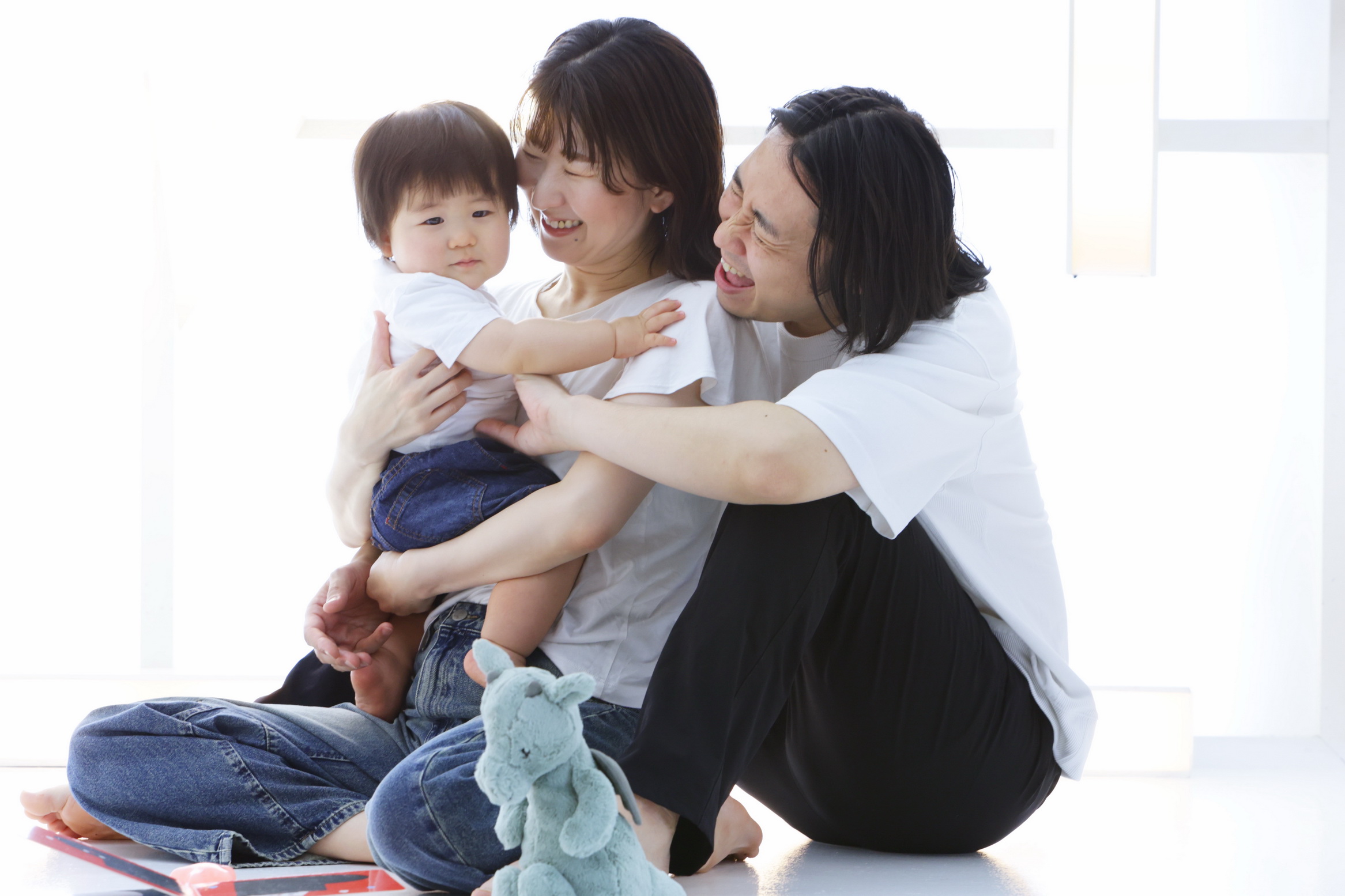 茨城県つくば市フォトスタジオ家族写真