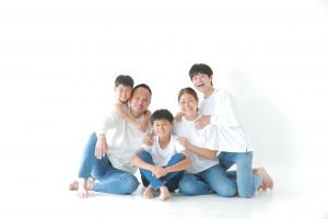 四街道 家族写真 入学記念 スタジオ撮影