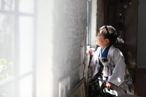 ライフスタジオ四街道店の七五三撮影の様子